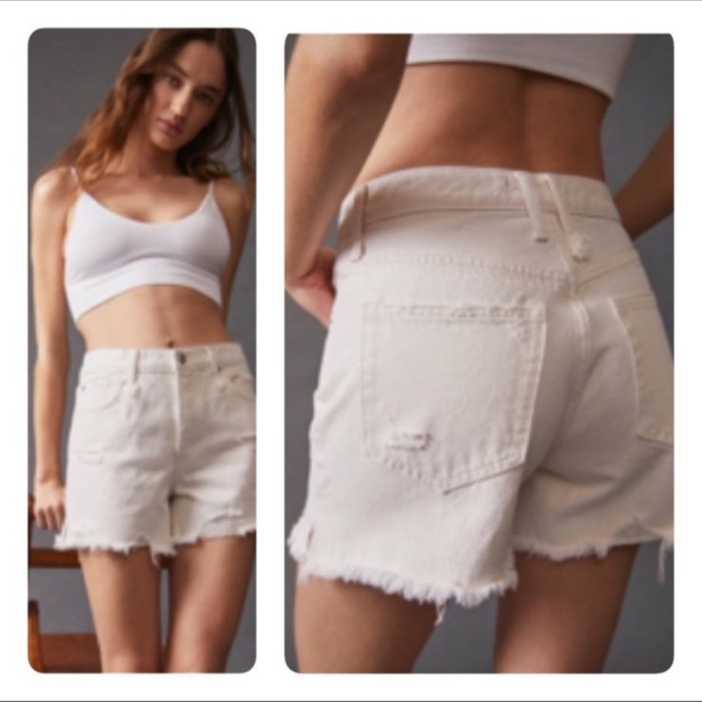 Free People MAKAI CUT OFF DENIM SHORTS